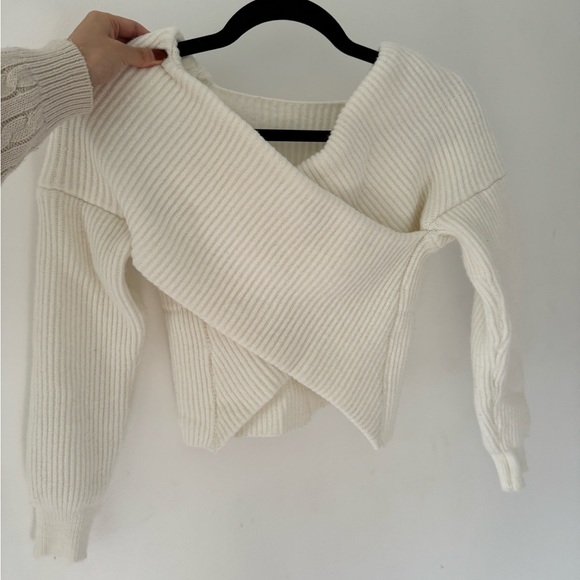 Criss cross knit top - Picture 1 of 2